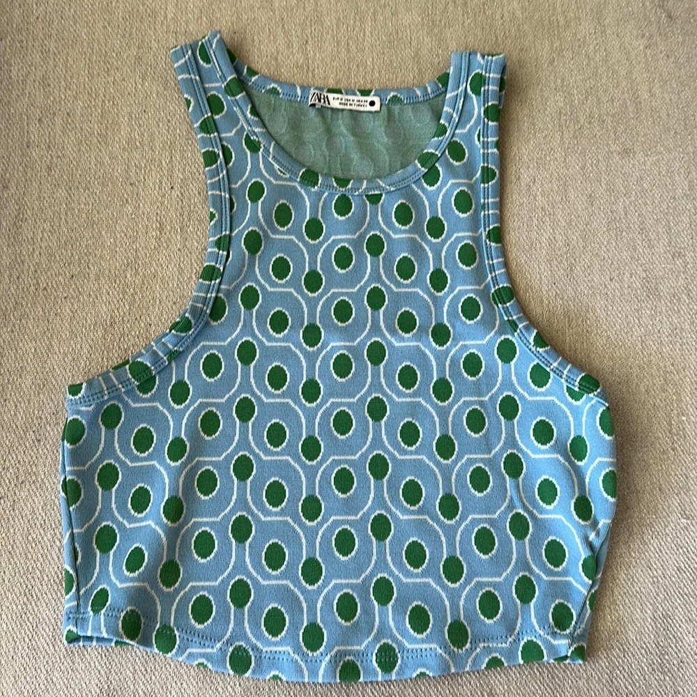 Racerback Crop Top